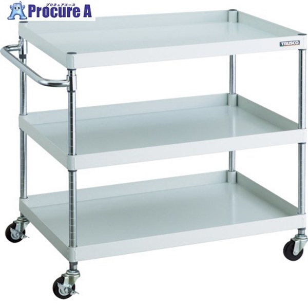 TRUSCO �c�[�����S�� �t�F�j�b�N�X���S��  750X500 3�i ��75�S���ԗ� �z���C�g PEW-973-G75-W  1��  �g���X�R���R(��) 