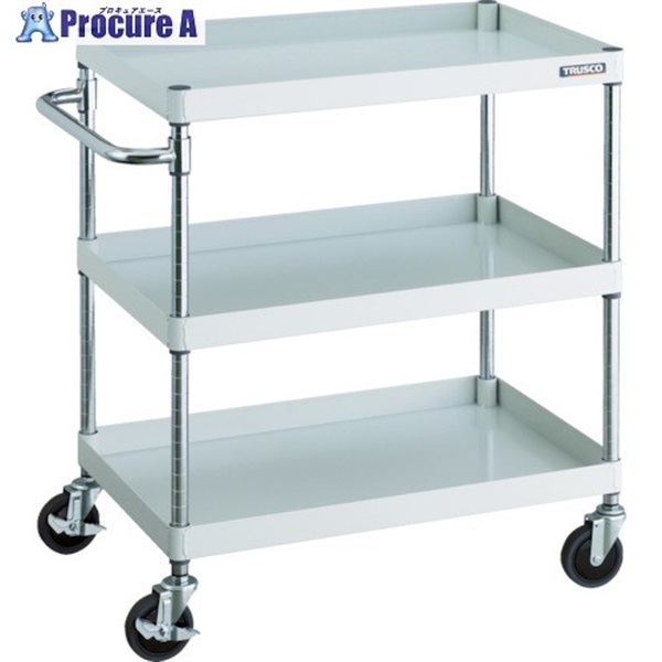 TRUSCO �c�[�����S�� �t�F�j�b�N�X���S�� �ȉ� 750X500XH880 3�i �z���C�g PEW-973-W  1��  �g���X�R���R(��) 