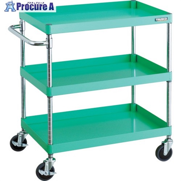 TRUSCO �c�[�����S�� �t�F�j�b�N�X���S�� �ȉ� 750X500XH880 3�i �����O�O���[�� PEW-973-YG  1��  �g���X�R���R(��) 