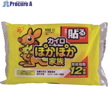 IRIS 264590 ぽかぽか家族 貼るレギュラー 10P PKN-10HR  1パック ▼754-9881