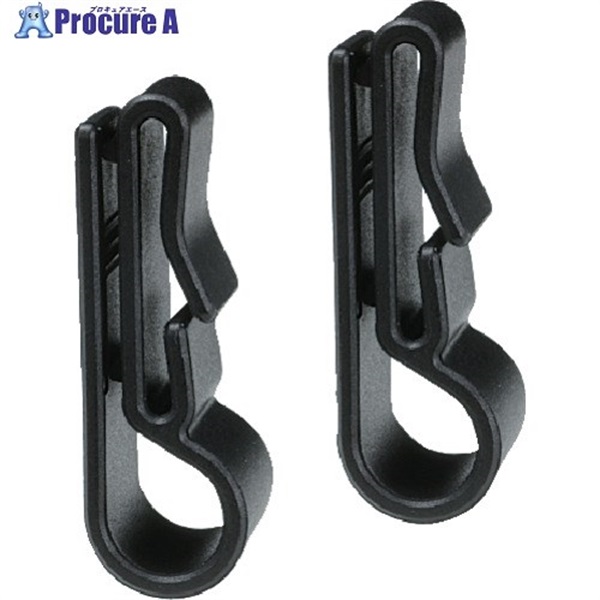 JEFCOM ヘルメットクリップ PL-CL  1パック ▼338-0660