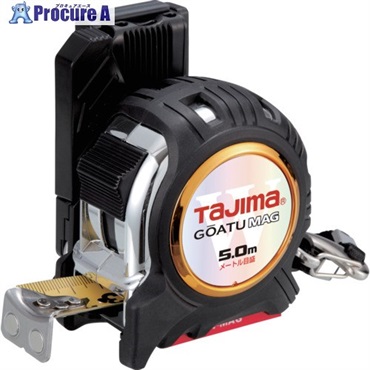 タジマ コンベックス 剛厚G 25mm幅5.0m 左セフダブルマグ右基点目盛 GASFGLWM2550LR  1個  (株)TJMデザイン ▼693-9779