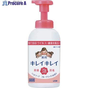 ライオン キレイキレイ薬用泡ハンドソープ フルーツミックスの香り 550ml BPPGHJLP  1本  ライオン(株) ▼208-3420