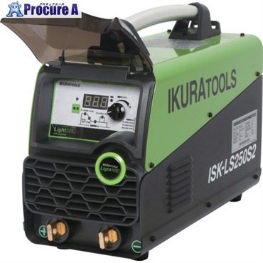 育良 ポータブルアーク溶接機 ライトアーク ISK-LS250S2(40083) ISK-LS250S2  1台  育良精機(株) ▼697-0990