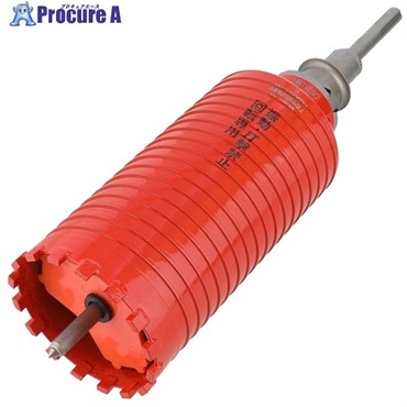 ミヤナガ ドライモンドコアドリル セット(SDSプラスシャンク) Φ80 PCD80R  1本  (株)ミヤナガ ▼811-3708