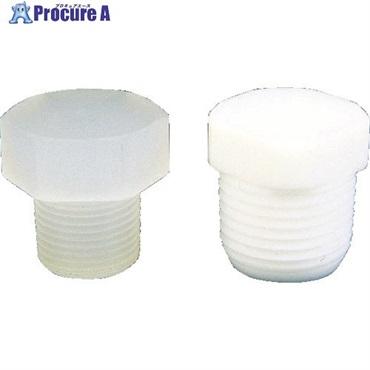 フロンケミカル フッ素樹脂PTFEメクラプラグ R1/8 NR0306-011  1個  (株)フロンケミカル ▼826-6642