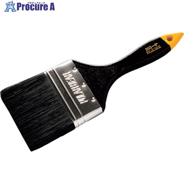 大塚 356Nラスター 平 黒 3インチ 1055050030  1本 ▼227-1177