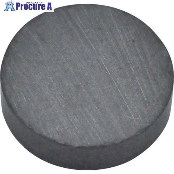 TRUSCO フェライト磁石 丸形 外径15mmX厚み4mm  1個入 TF15R-1P  1個 ▼415-1721