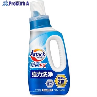 Kao アタック抗菌EX 本体 750g 434258  1個  花王(株) ▼683-7539