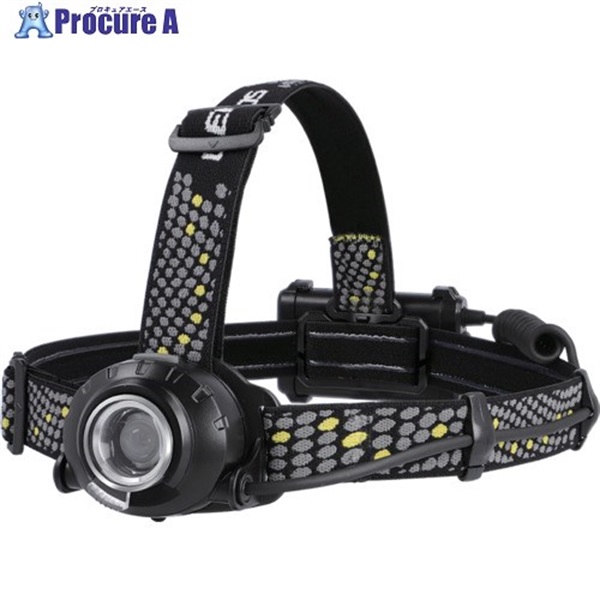 GENTOS LEDハイブリッド式ヘッドライト ヘッドウォーズK333HD HW-K333HD  1台  ジェントス(株) ▼696-6636