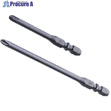 TOP ドライバビット段付 100mm DD2-100P  1個  トップ工業(株) ▼722-5733