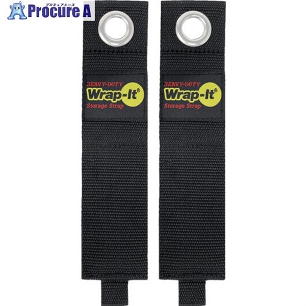 WrapーIt フック付ストラップHEAVYーDUTY 17インチ(2本入り) 102-40BX  1S  JJAAMM社 ▼697-8471