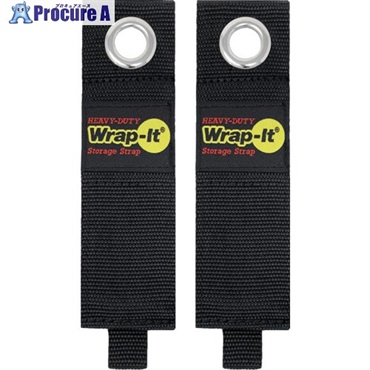 WrapーIt フック付ストラップHEAVYーDUTY 13インチ(2本入り) 102-30BX  1S  JJAAMM社 ▼697-8474