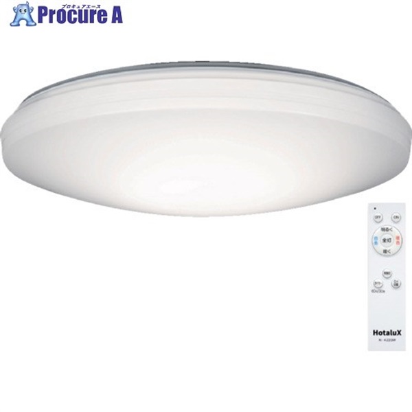 HotaluX LEDシーリングライト 調色/調光タイプ ～12畳用 5000lm 昼光色-電球色 SLDC12790 SLDC12790  1台  (株)ホタルクス ▼701-1602