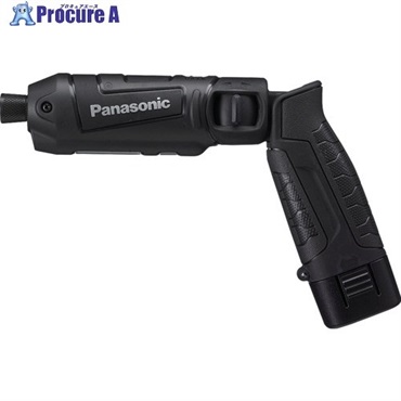 Panasonic 充電スティックインパクトドライバー 7.2V ブラック EZ7521F07D-B  1台  パナソニック(株)エレクトリックワークス社 ▼690-5995