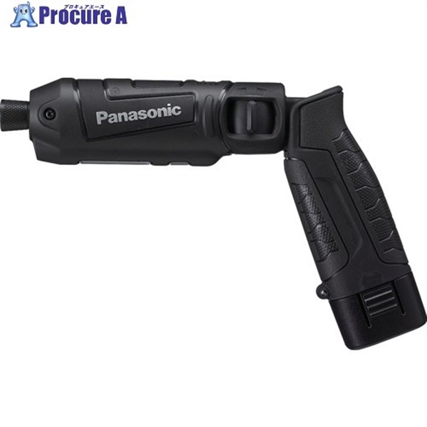 Panasonic 充電スティックインパクトドライバー 7.2V ブラック EZ7521F07D-B  1台  パナソニック(株)エレクトリックワークス社 ▼690-5995