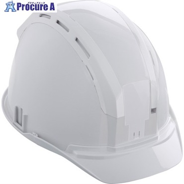 タジマ ヘルメット セフメット(セフ取付溝付ヘルメット) ホワイト HSWWB  1個  (株)TJMデザイン ▼697-1309