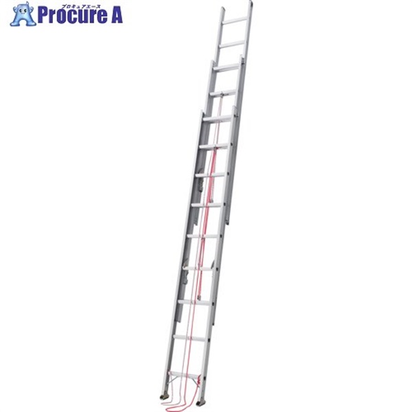 ハセガワ アルミ3連はしご HE3型 6.86m HE3-69A  1台  長谷川工業(株) ▼698-9304