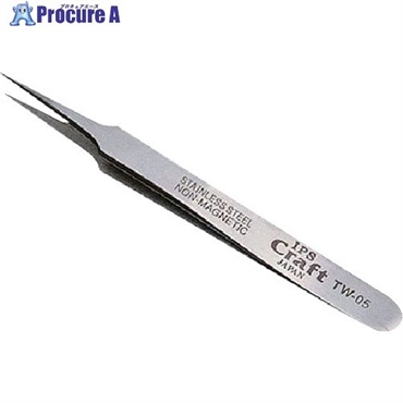 IPS ピンセット超精密ストレートシェイプ110mm TW-05  1本  (株)IPS PLIERS ▼382-3250