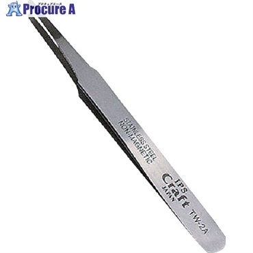 IPS ピンセット超精密フラット120mm TW-2A  1本  (株)IPS PLIERS ▼382-3254