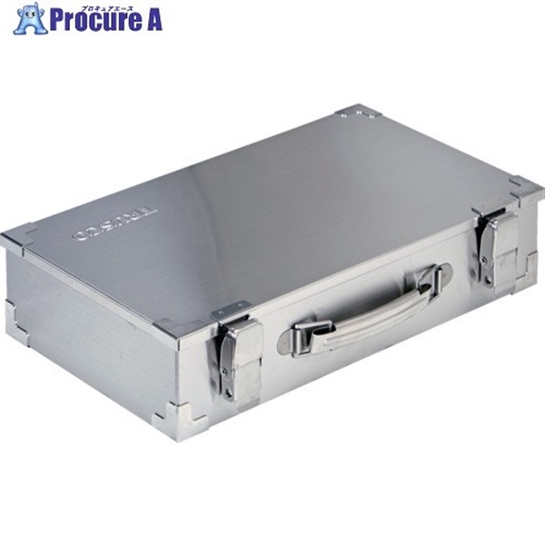 TRUSCO ステンレス トランク工具箱 W370xD220xH85 SU3T-360  1個 ▼394-0478
