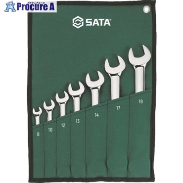 SATA コンビネーションレンチセット(7点) ST09070SJ  1S  SATA社 ▼679-3482