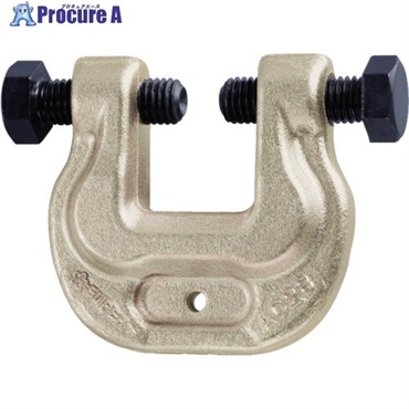スーパー アイアンマン(仮設用狭締金具)クランプ範囲9～28mm ボルト対辺19タイプ AC28  1個  (株)スーパーツール ▼698-5090