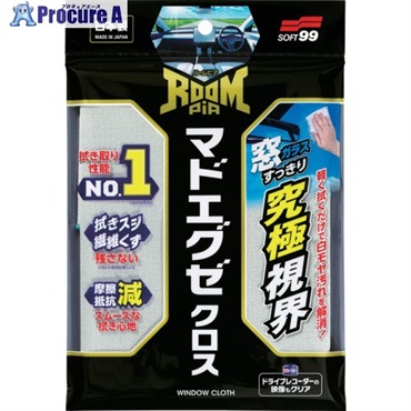 SOFT99 自動車窓用クロス ルームピア マドエグゼクロス 02193  1枚  (株)ソフト99コーポレーション ▼698-6327