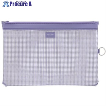 LIHIT A4ハーフウェイ(メッシュ) ブルーバイオレット F246-BV  1枚  (株)LIHIT LAB. ▼855-9750