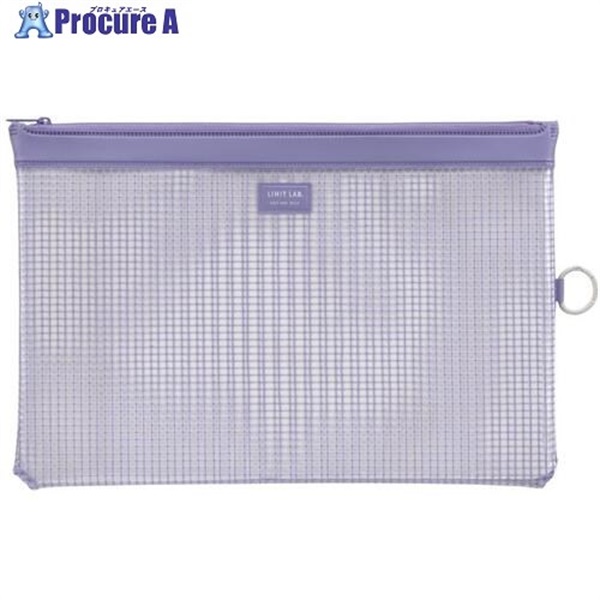 LIHIT A4ハーフウェイ(メッシュ) ブルーバイオレット F246-BV  1枚  (株)LIHIT LAB. ▼855-9750