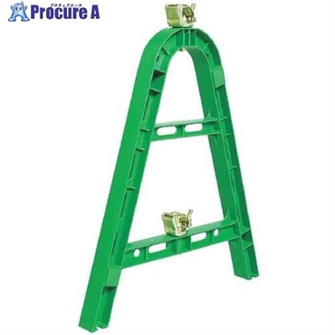 サンコー 単管バリケード 8Y2026 緑 8Y2026  1台 ▼384-8540