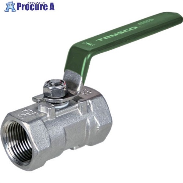 TRUSCO ボールバルブ レデューストボアタイプ(800型・ステンレスSCS14A)11/2 BAV-SR14-40A  1個 ▼660-0601