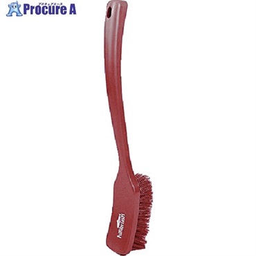 HillBrush ロングハンドルブラシ(ソフト)赤 406X50 D10RESR  1本  ヒルブラシ(株) ▼696-5572