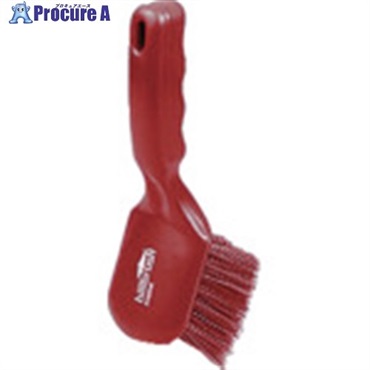 HillBrush ショートハンドルブラシ(ソフト)赤 254X72 D5RESR  1本  ヒルブラシ(株) ▼696-5575