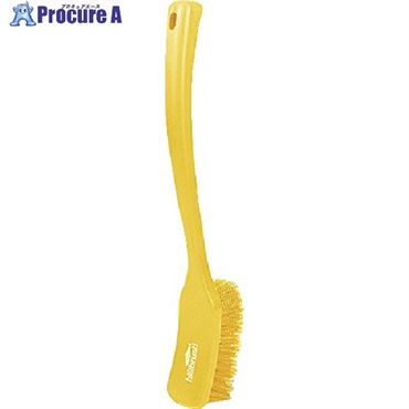 HillBrush ロングハンドルブラシ(ソフト)黄 406X50 D10RESY  1本  ヒルブラシ(株) ▼696-5578