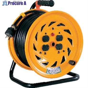 NICHIDO 電工ドラム 単相200Vドラム アース付 30m NF-E230-15A  1台  日動工業(株) ▼814-7463