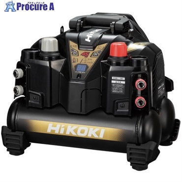 HiKOKI 釘打機用エアコンプレッサ8L 高圧/常圧タイプ セキュリティ機能なし 改 EC1245H3-CTN  1台  工機ホールディングス(株) ▼404-2722