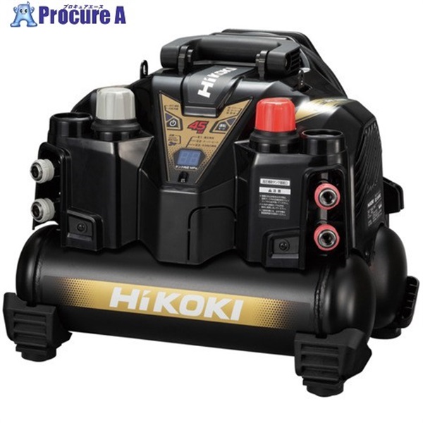 HiKOKI 釘打機用エアコンプレッサ8L 高圧/常圧タイプ セキュリティ機能なし 改 EC1245H3-CTN  1台 ▼404-2722