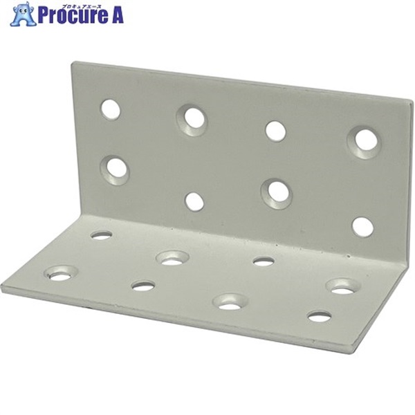 DAIDOHANT ダイドーハント スリムサポート 棚受(L型・内外皿) 白(ホワイト) (a)80×(b)40×(t)2mm (1個) 00069196  1個  ▼691-8387