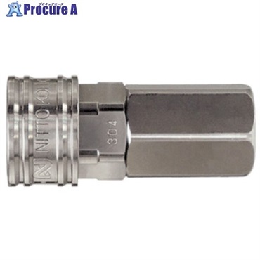 日東 ステンレス製コンパクトカプラ(20387) CO-1SF SUS FKM  1個  日東工器(株) ▼546-9131