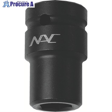 ナック ソケット ショートタイプ 6PT 差込角12.7x対辺13mm 413  1個  長堀工業(株) ▼853-1002