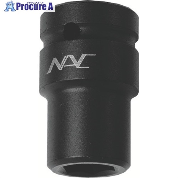ナック ソケット ショートタイプ 6PT 差込角12.7x対辺13mm 413  1個  長堀工業(株) ▼853-1002