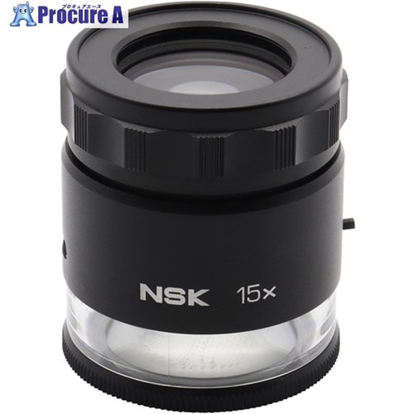 SK LEDライト付スケールルーペ NLSL-15-1 NLSL-15-1  1個  新潟精機(株) ▼693-2784