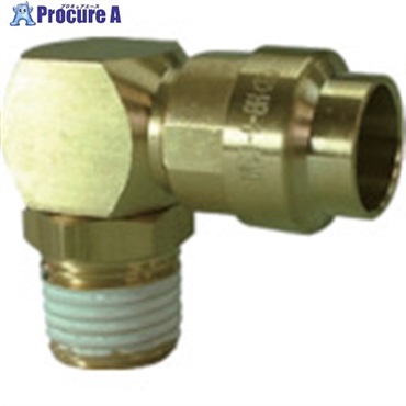 チヨダ ファイブHタイプメイルエルボ 10mm・R1/8 HB-10-01ML  1個  千代田通商(株) ▼808-2867
