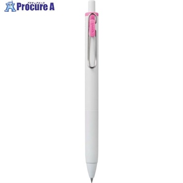 uni ゲルインクボールペン ユニボール ワン 0.38mm UMN-S-38 軸色:オフホワイト インク色:ベビーピンク UMNS38.68  10本  三菱鉛筆(株) ▼422-6380