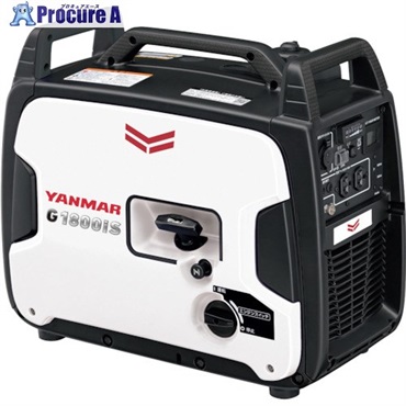 YANMAR ガソリンインバータ発電機 1.8kVA G1800IS2  1台  ヤンマー(株) ▼253-1416