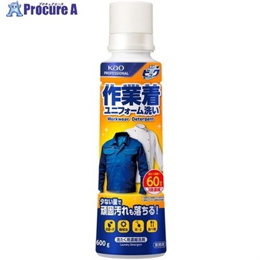 Kao 液体ビック 作業着・ユニフォーム洗い 本体600g 業務用 457424  1個  花王(株) ▼691-4733