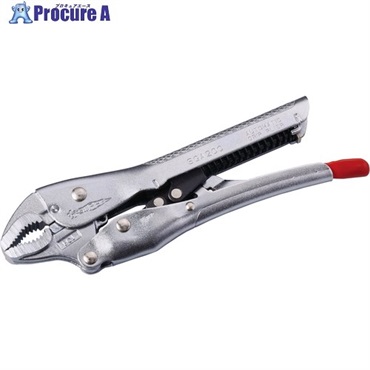 スーパー フルオートタイプグリッププライヤ 全長:217mm 口開き:(角・丸材)1～32 SGA200  1丁  (株)スーパーツール ▼692-2364