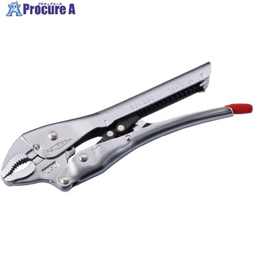 スーパー フルオートタイプグリッププライヤ 全長:247mm 口開き:(角・丸材)1～40 SGA250  1丁  (株)スーパーツール ▼692-2365