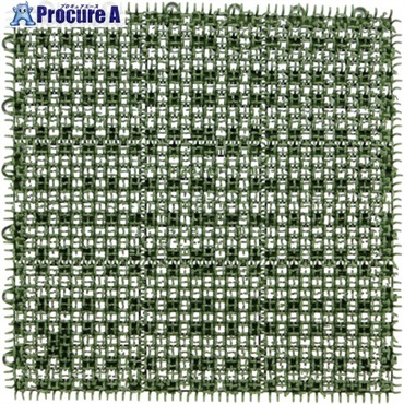 TRUSCO ジョイント人工芝 防炎仕様 300×300mm TBJJ-30  1枚  トラスコ中山(株) ▼699-7357